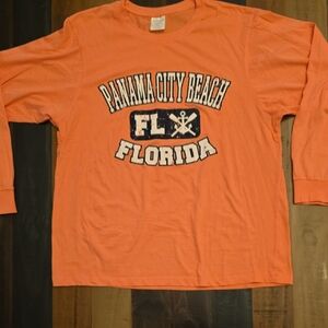 Orange Long Sleeve Shirt